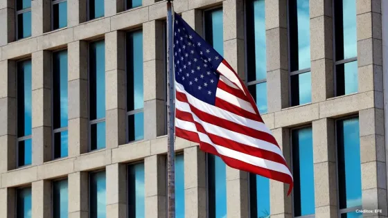 Bandera de Estados Unidos.