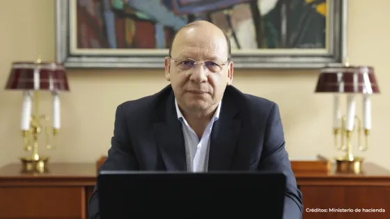 Ministro de Hacienda, Germán Ávila.