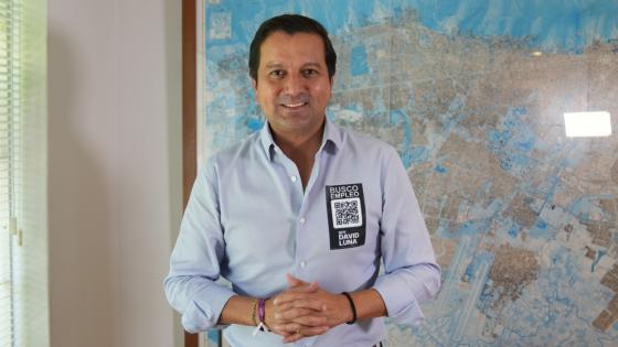 David Luna, precandidato presidencial. 