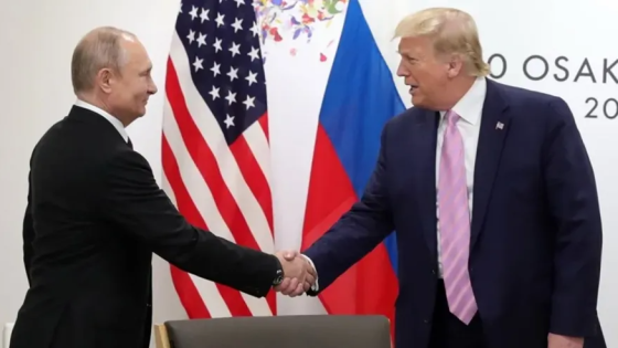 Donald Trump y Vladimir Putin.