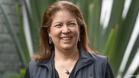 Alejandra Barrios, directora de la MOE.