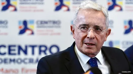 Álvaro Uribe Vélez.