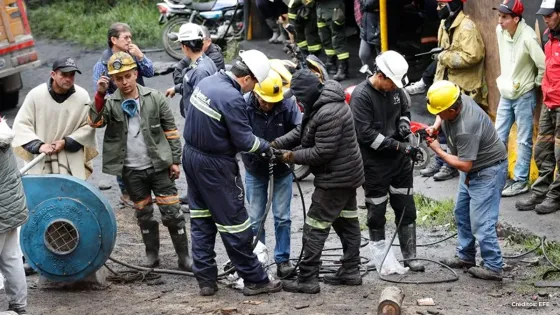 Paro de mineros en Boyacá.
