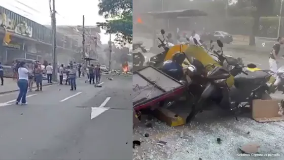 Atentado en Cali.