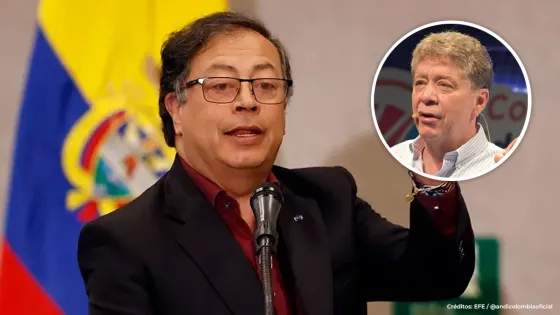 Bruce Mac Master y presidente Gustavo Petro.