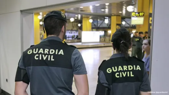 Captura de colombianos en España.