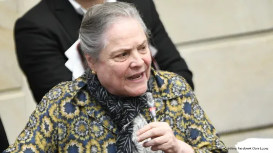 Clara López.