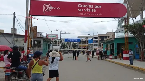 Zona fronteriza entre Perú y Ecuador.