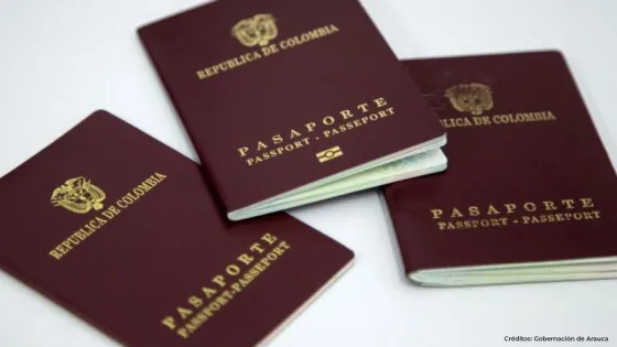 Pasaportes en Colombia.