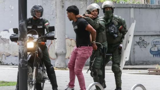 Captura en Venezuela.