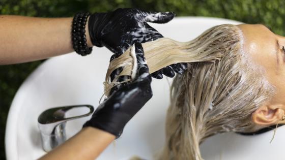 Cabello tinturado