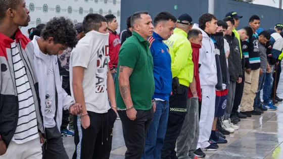 Capturados Bogotá Homicidio