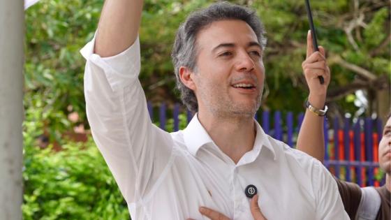 Precandidato presidencial Daniel Quintero.