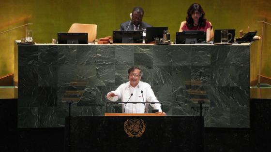 Discurso del presidente Gustavo Petro en la ONU.