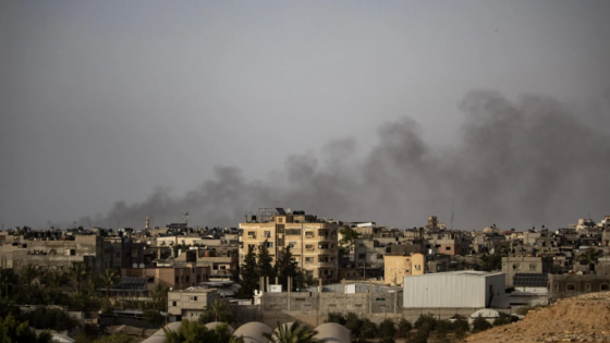 Bombardeo de Israel a Gaza.