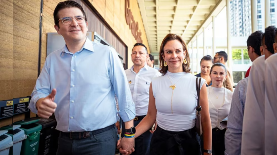 María Claudia Tarazona, esposa de Miguel Uribe.