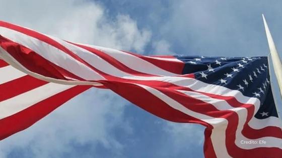 Bandera de Estados Unidos.