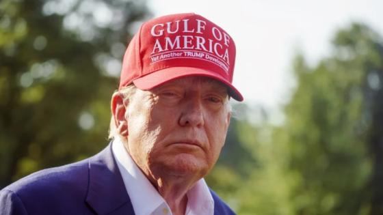 Donald Trump, presidente de Estados Unidos.