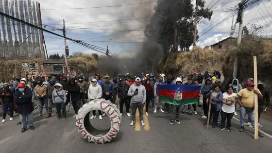 protestas en Ecuador