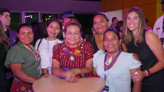 Mujeres impactadas por la Fundación She Is.