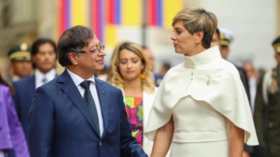 Gustavo Petro y Verónica Alcocer. Gustavo Petro y Verónica Alcocer.
