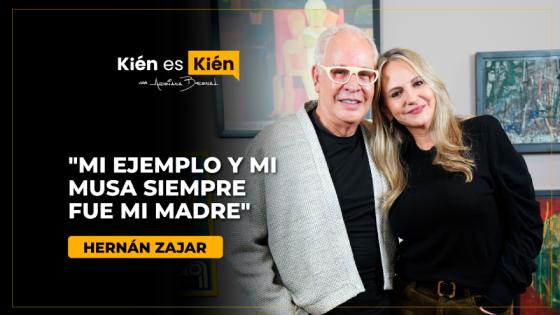Hernán Zajar en Kién es Kién con Adriana Bernal 