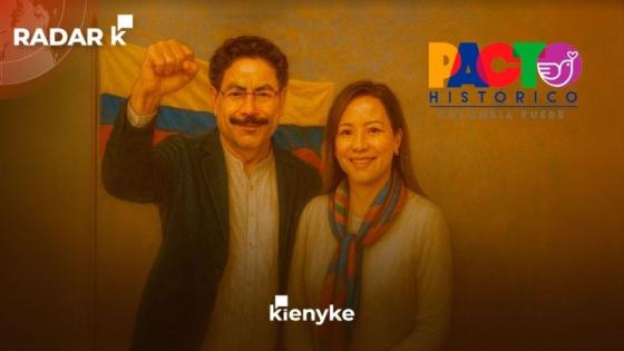 Ivan Cepeda y Carolina Corcho partido Pacto Histórico Ivan Cepeda y Carolina Corcho partido Pacto Histórico