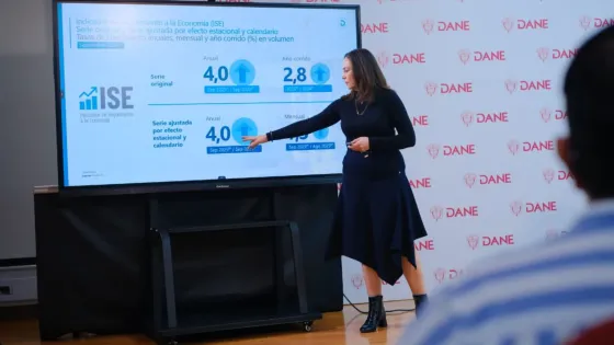 Directora del DANE, Piedad Urdinola Contreras.