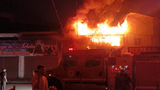 Incendio San Victorino