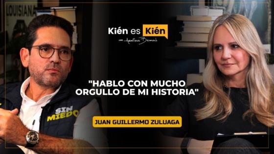 Juan Guillermo Zuluaga en entrevista con Adriana Bernal 