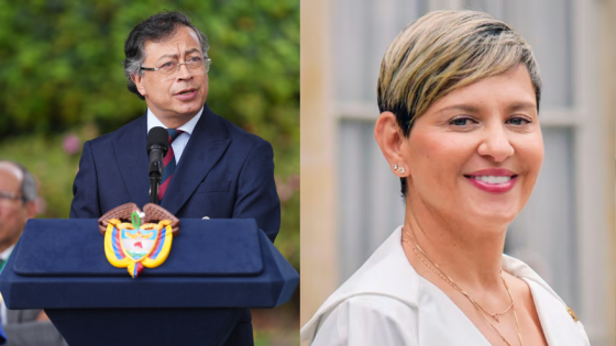 Gustavo Petro - Verónica Alcocer