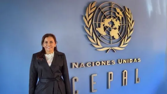 La gobernadora del Meta, Rafaela Cortés Zambrano