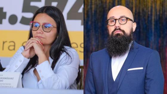 Angie Rodríguez y Carlos Carrillo.