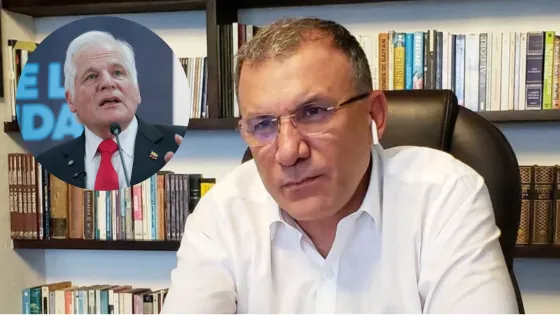 Roy Barreras y Miguel Uribe Londoño