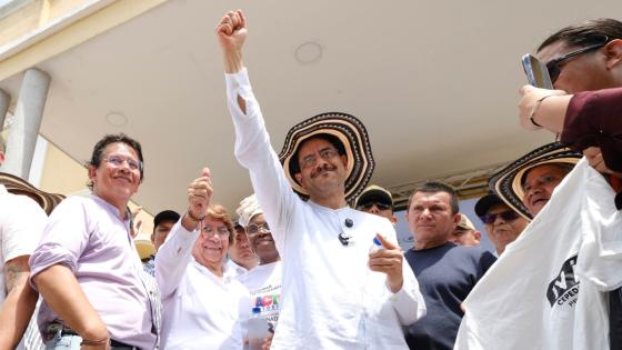 Iván Cepeda, candidato presidencial.