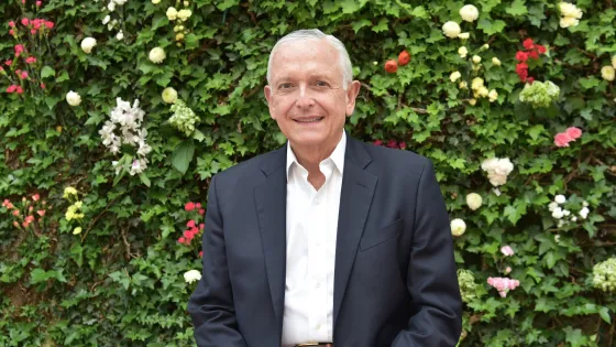 Augusto Solano, presidente de Asocolflores