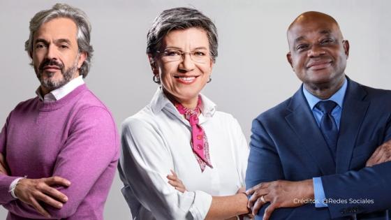 Juan Daniel Oviedo, Claudia López y Luis Gilberto Murillo.