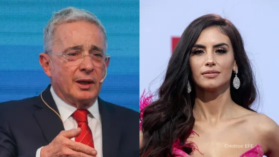 Álvaro Uribe defiende a Jessica Cediel
