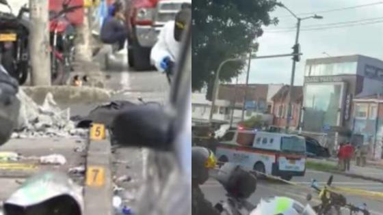 Un accidente de tránsito en la calle 63 de Bogotá causó la muerte de una mujer