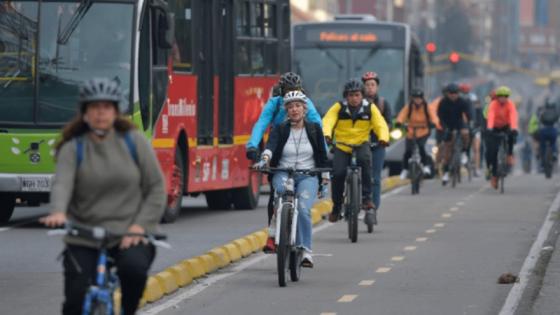 Día sin carro y moto en Bogotá.