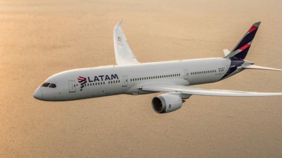 Imagen de referencia de vuelo de Latam.