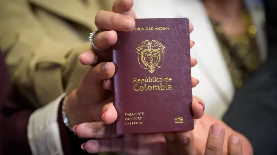 Nuevo Pasaporte Colombia