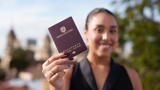 Pasaporte en Colombia.