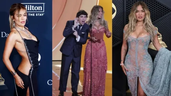 Looks de Karol G en los Grammy 2026