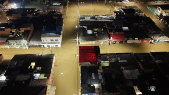 Inundaciones en Facatativá.