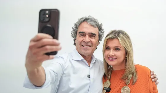 Sergio Fajardo y Edna Bonilla