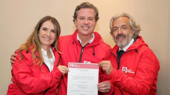 Paloma Valencia, Juan Manuel Galán y Juan Daniel Oviedo.