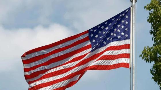 Bandera de Estados Unidos.