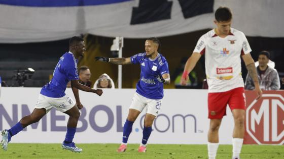 Primera victoria de Millonarios en Copa Sudamericana. 