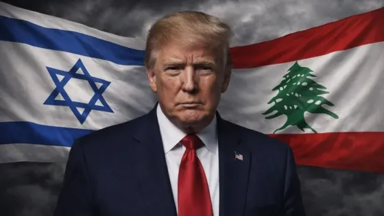 Alto al fuego entre Israel y el Líbano anunciado por Trump. 